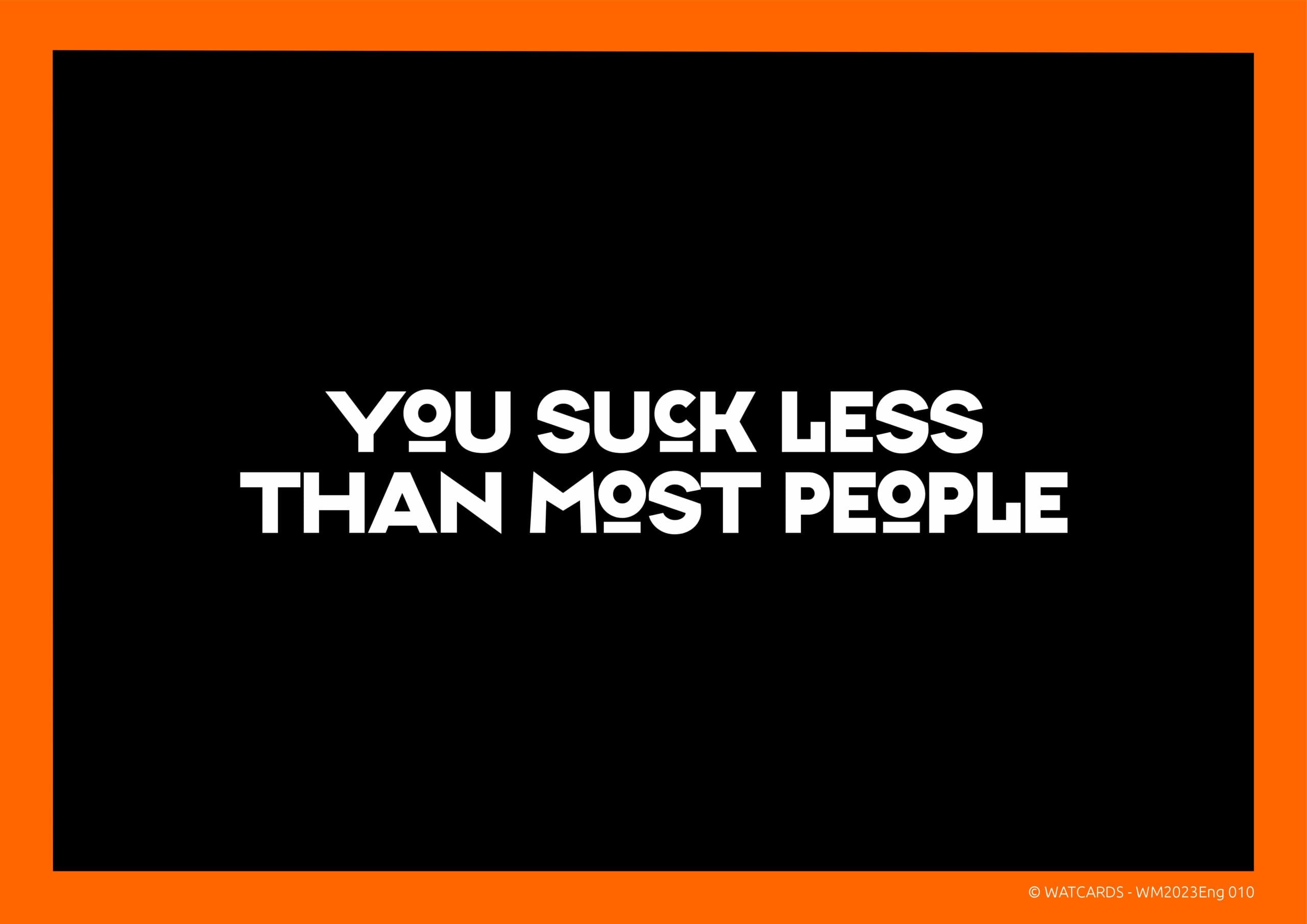 Kaart: You & most people