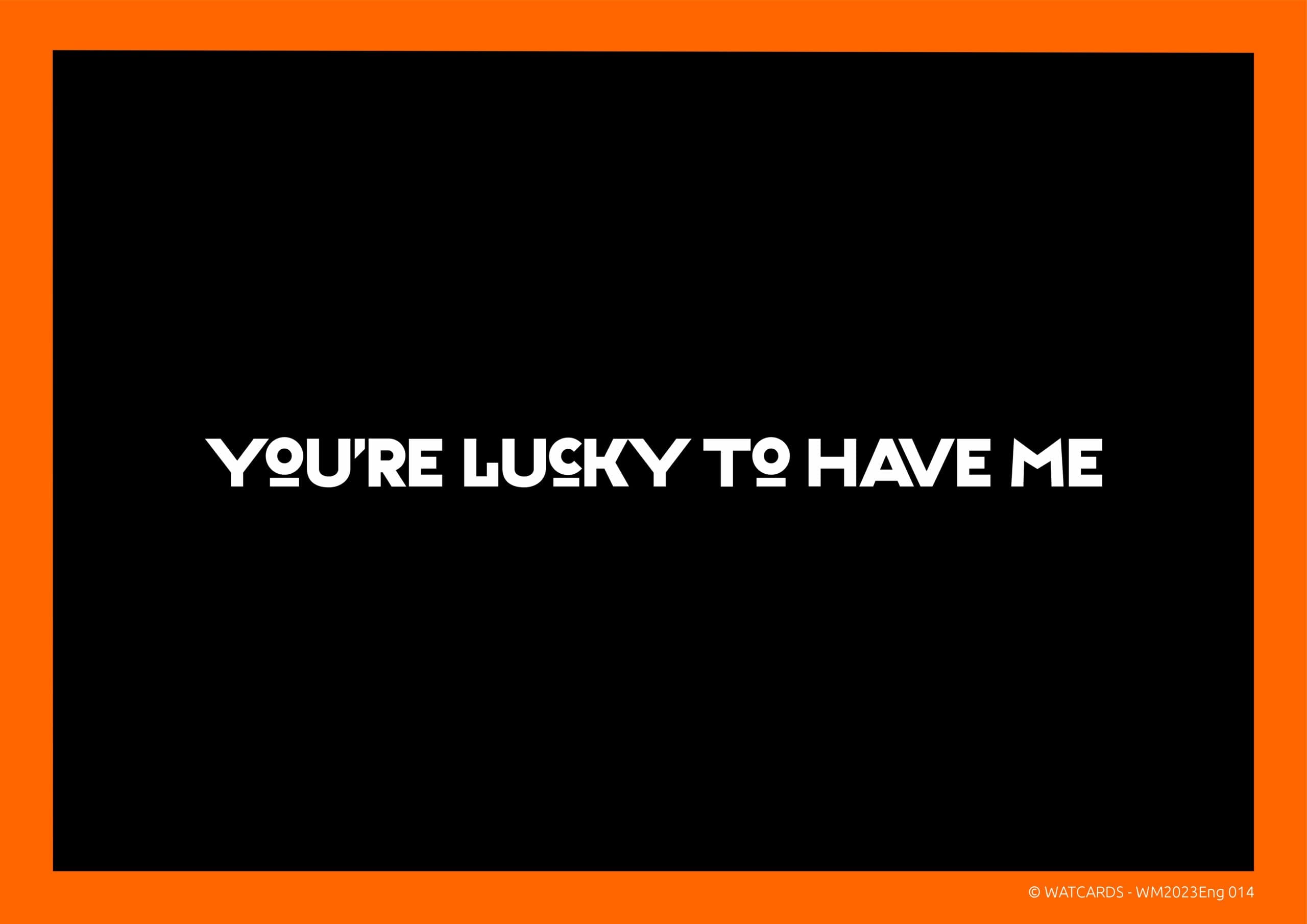 Kaart: You are lucky