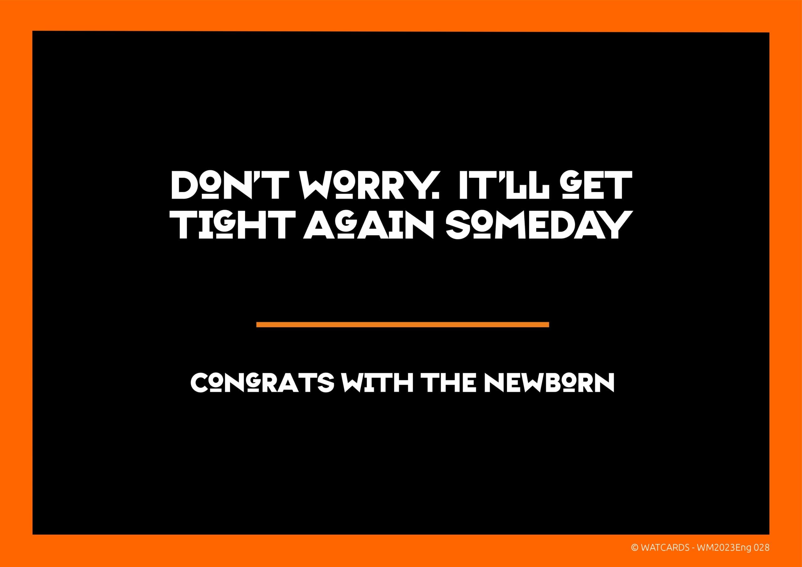 Kaart: Don't worry