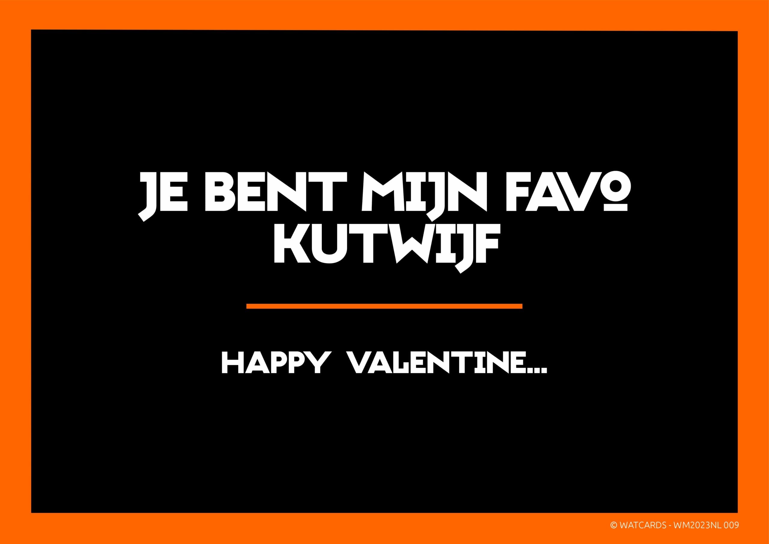 Kaart: Je bent mijn