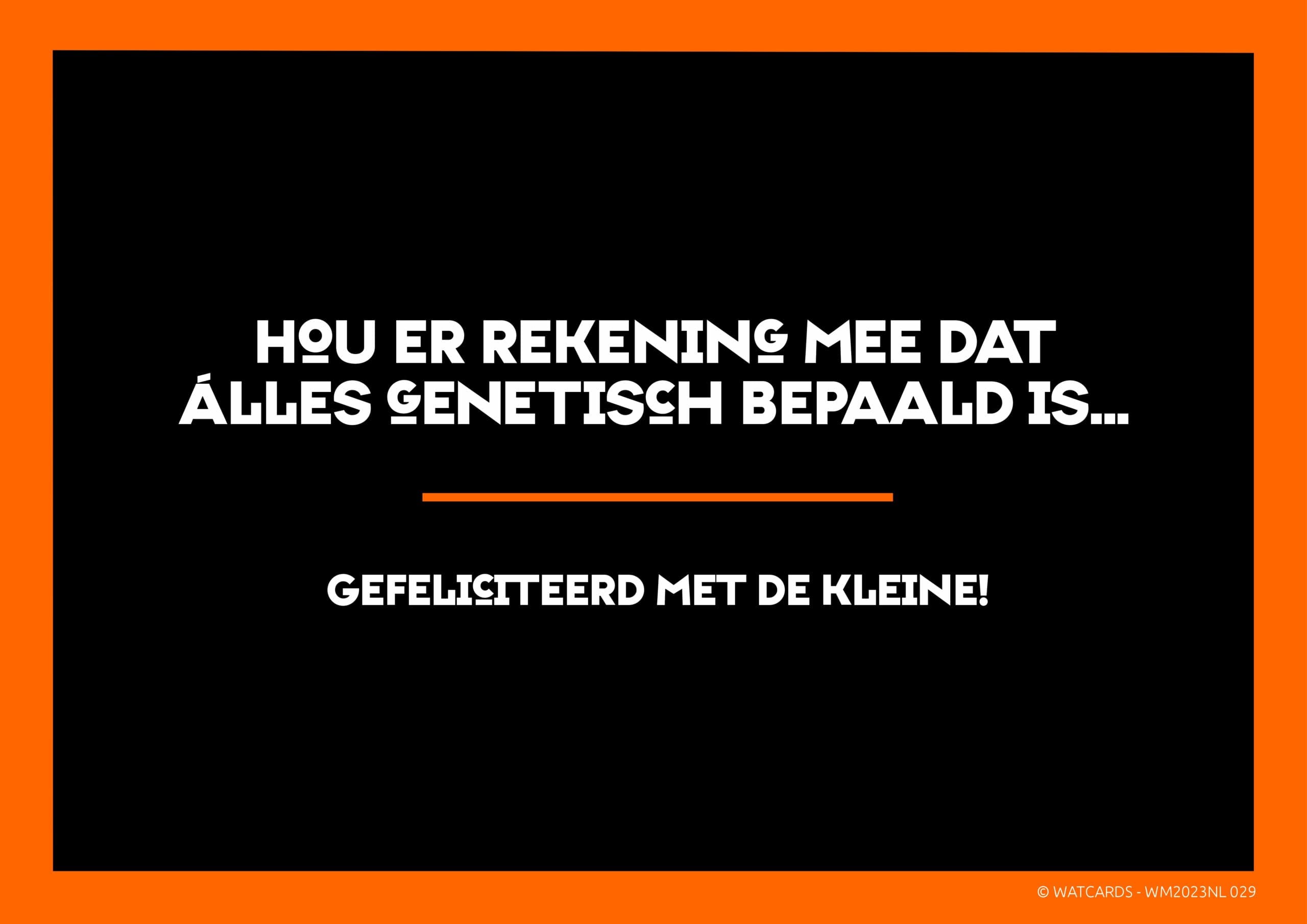 Kaart: Hou er rekening mee