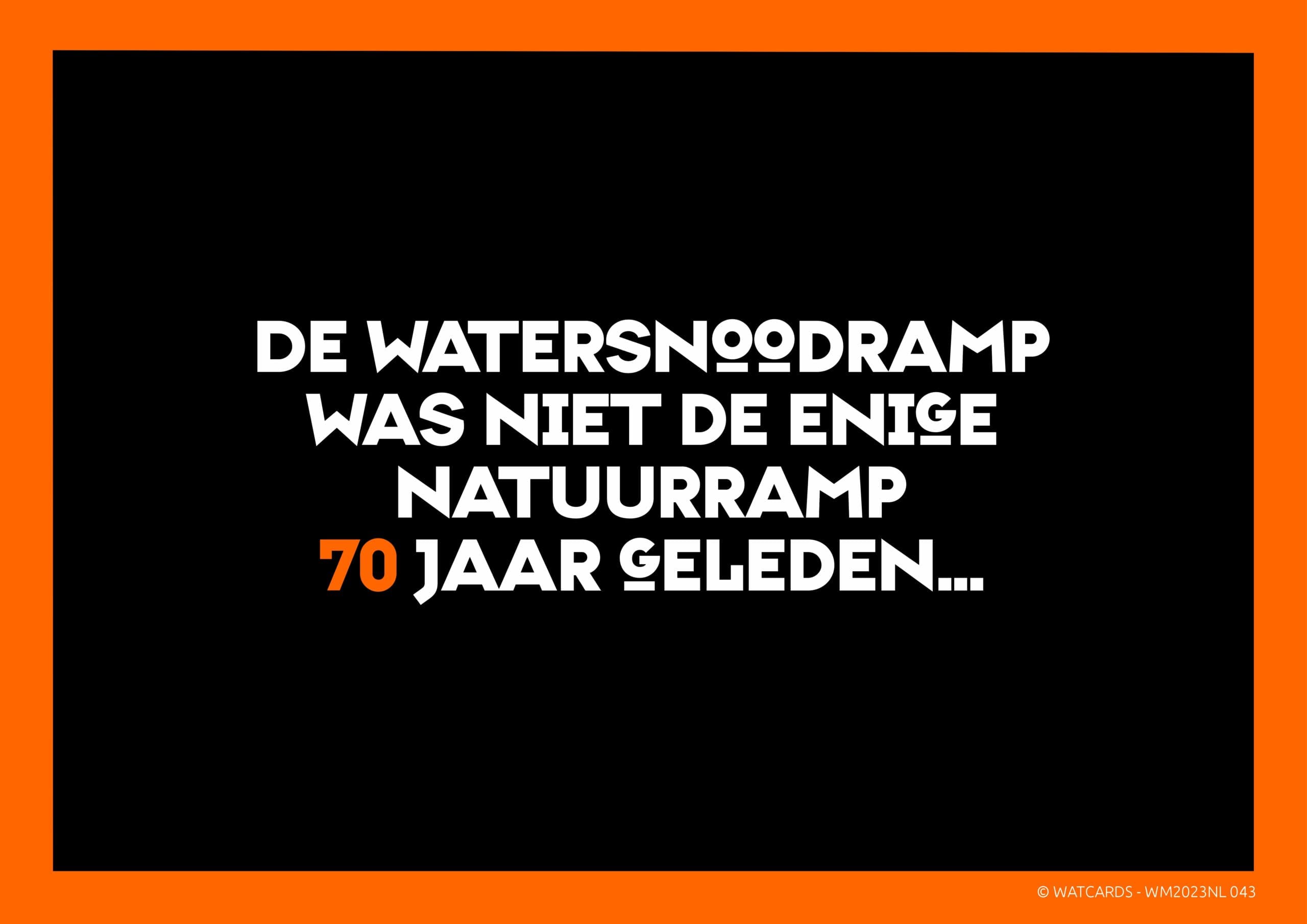 Kaart: De watersnoodramp